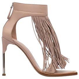 Leder Sandalen von Alexander McQueen Pink