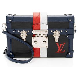 Louis Vuitton Epi Leather Petite Malle Bag Black