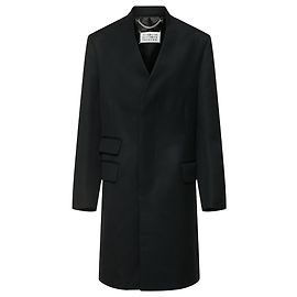 Maison Martin Margiela Abrigo de lana Maison Margiela Negro