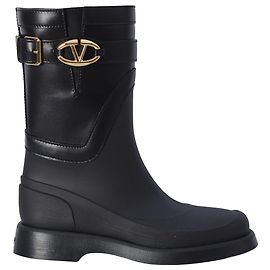 Botas de lluvia Valentino Garavani VLogo The Bold Edition Negro
