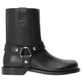 Loewe Campo Biker Boots Black
