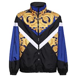 Versace Trainingsjacke Schwarz