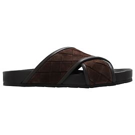 Sandale Tarik Croisée de Bottega Veneta Marron
