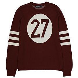 Pull en laine Dolce & Gabbana Rouge