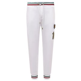 Calças de moletom com logo Dolce & Gabbana Branco