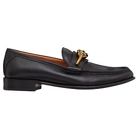 Mocasines de cuero V-Logo Moon de Valentino Garavani Negro