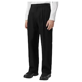 Burberry-Burberry Wool Pants-Black