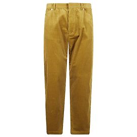 Prada Pinwale Corduroyhosen Gelb