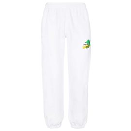 Off White Off-White Cotton Logo Sweatpants White