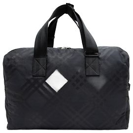 Burberry Econyl Check Weekender Black