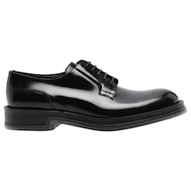 Derby stringate Alexander McQueen Nero