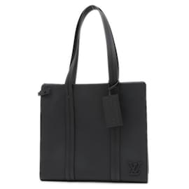 Louis Vuitton-Louis Vuitton Aerogram Take Off Tote Bag-Black