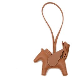 Charm per borsa Hermès Rodeo Pegasus PM Marrone