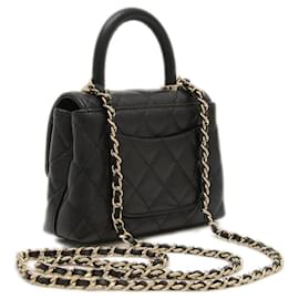 Chanel-Chanel Coco Handle Extra Mini 2WAY Bag-Black