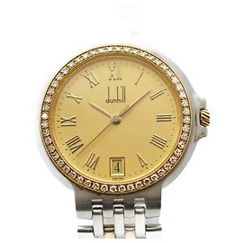 Alfred Dunhill Reloj Dunhill Elite 24QSTM con esfera dorada para hombres Otro