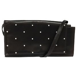 Gianni Versace Schultertasche aus braunem Leder mit Silber authentisch bs26882 Braun Silber