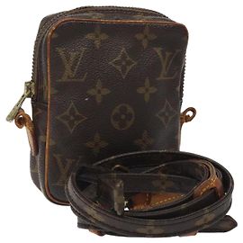 LOUIS VUITTON Borsa a Spalla Monogram Mini Danube M45268 LV Auth bs26488 Monogramma