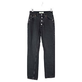 Balenciaga Jeans slim in cotone nero Nero