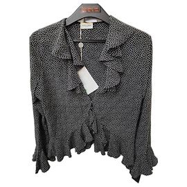 Saint Laurent Tops Negro