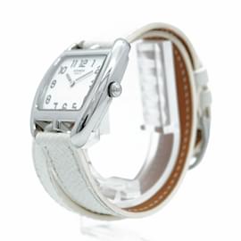 Hermès-Hermes Capecot CT1.210 White Dial Watch for Women-Other