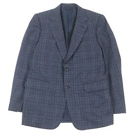 Alfred Dunhill Dunhill BELGRAVIA Check Pattern Jacket Blue 54 Blue