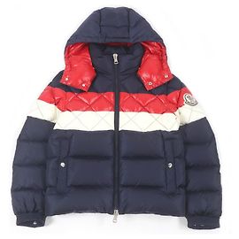 Moncler JANVRY Nylon Down Jacket Navy Blue Navy blue