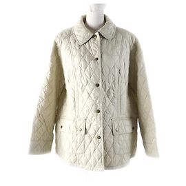 Barbour Nylon Jacket Beige 48 Women Beige