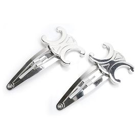 Céline Clip per accessorio per capelli Celine GP Triomphe Argento