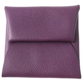 Hermès HERMES Bastia Estojo de Moedas Verso 2022 Vermelho