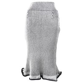 Louis Vuitton Trumpet Hem Skirt Black Grey M Black Grey