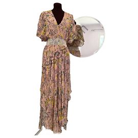 Langes Rosa Blumenkleid Berenice Andere
