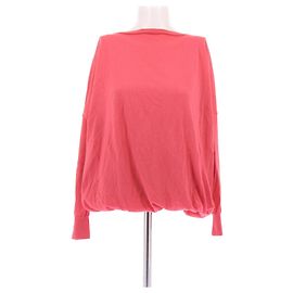 Louis Vuitton Korallenfarbener Baumwollpullover Pink
