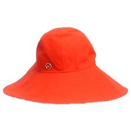 Emilio Pucci Chapéu de balde laranja Laranja