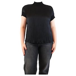 Vince Black plisse top - size M Black
