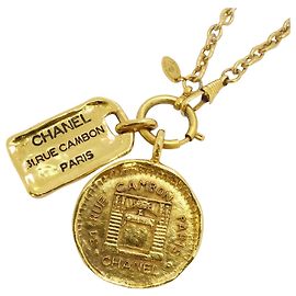 Collana placcata in oro Chanel D'oro