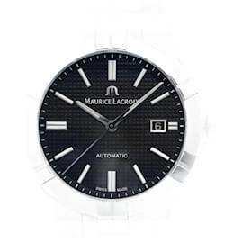 Autre Marque-Maurice Lacroix Aikon AI6008 Black Dial Watch for Men-Other