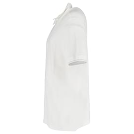 Loro Piana-Loro Piana Polo Shirt in White Cotton-White