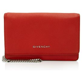 Givenchy Leder Pandora Wallet On Chain Rot