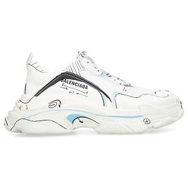 Baskets Triple S Balenciaga Blanc