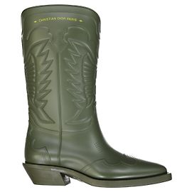 Bottes montantes Dior Vert