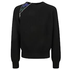 Burberry Wollpullover Schwarz