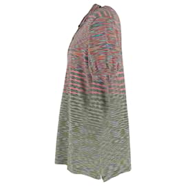 Missoni-Missoni Polo Shirt in Multicolor Cotton-Multiple colors
