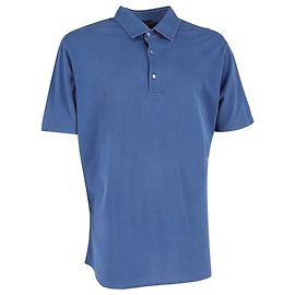 Polo Loro Piana in cotone blu Blu Blu chiaro
