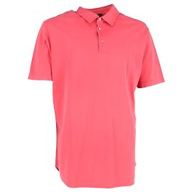 Loro Piana Polo-Shirt aus rosa Baumwolle Rot Bordeaux