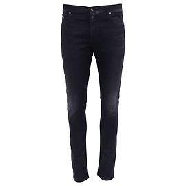 Saint Laurent Slim Fit Jeans in Black Denim Black