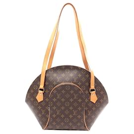 Louis Vuitton-Louis Vuitton Ellipse Monogram Shoulder Bag-Brown