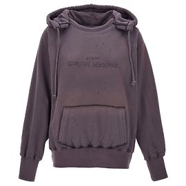 Maison Martin Margiela Sudadera con capucha de algodón Maison Margiela Púrpura