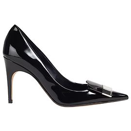 Pumps in pelle Sergio Rossi Nero