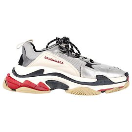 Balenciaga Triple S Sneakers in Multicolor Polyester Multiple colors
