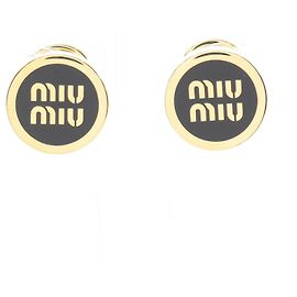 Orecchini Miu Miu 5JO9122F6TF0002 D'oro Metallico